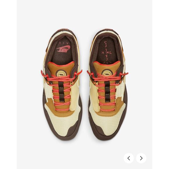 Nike Air Max 1 Travis Scott Cactus Jack Baroque Brown Mens 5 Wmns 6.5 DO9392-200